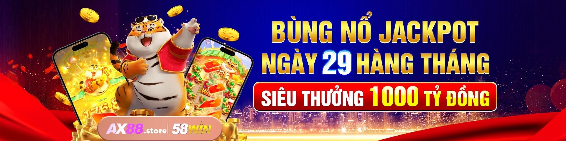 thưởng 29 hàng tháng tại ax88